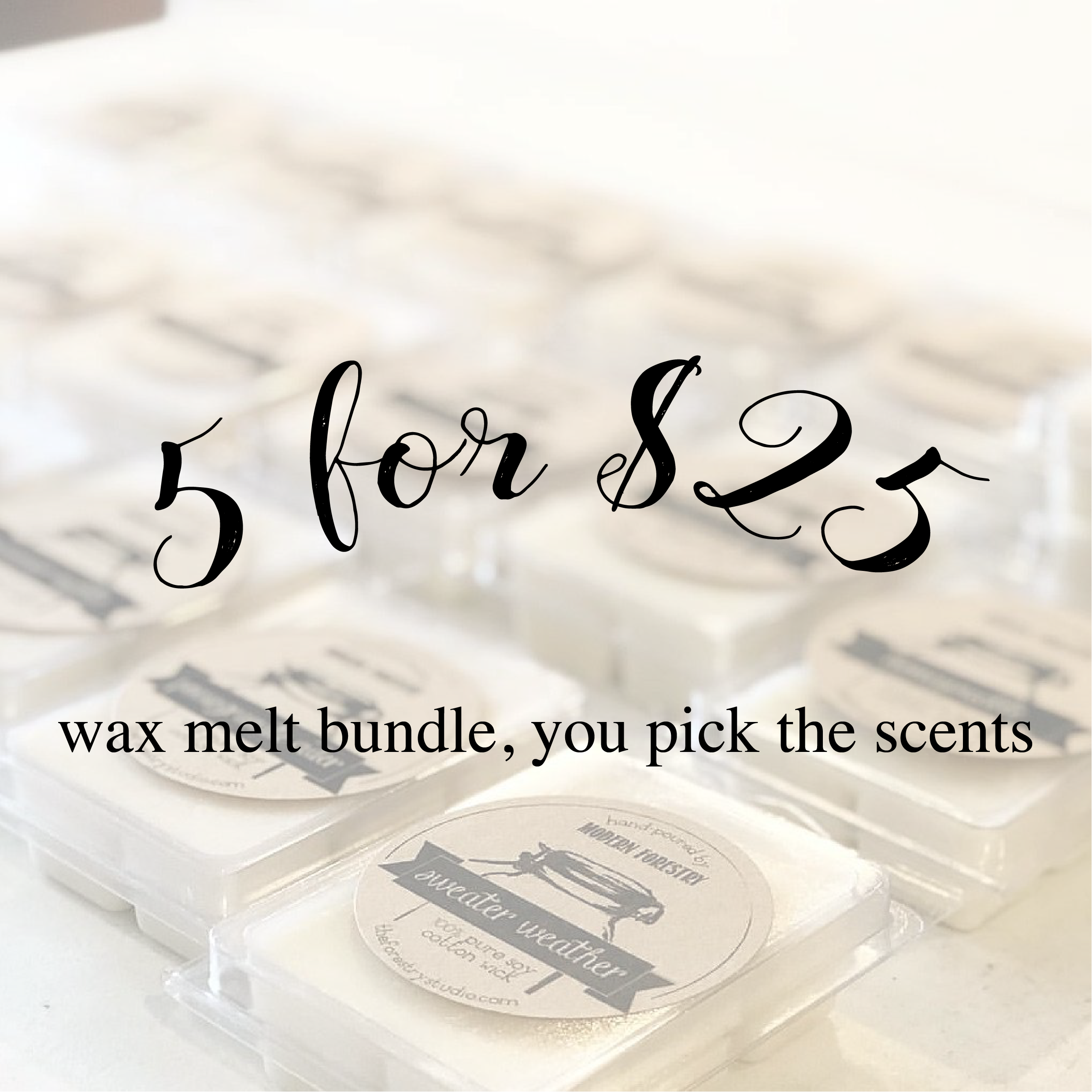 5 Wax Melts Bundle Save on Five – Modern Forestry