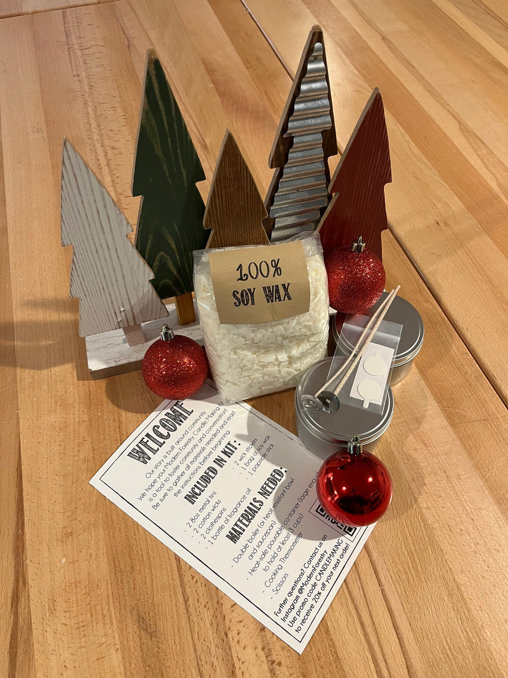 Holiday Candle Kit